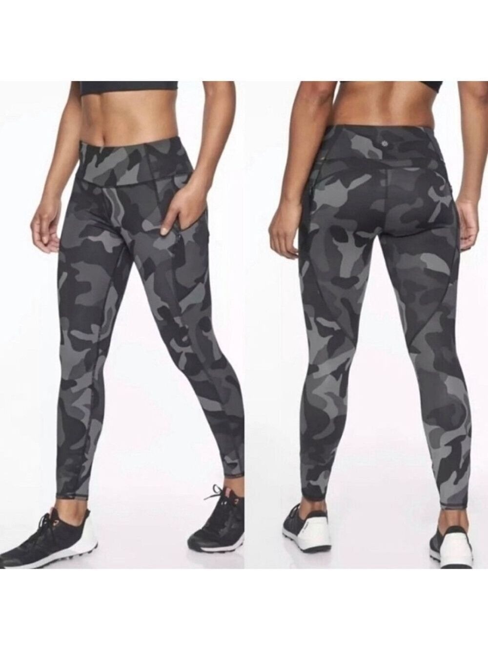 Athleta Contender 7/8 Camo leggings